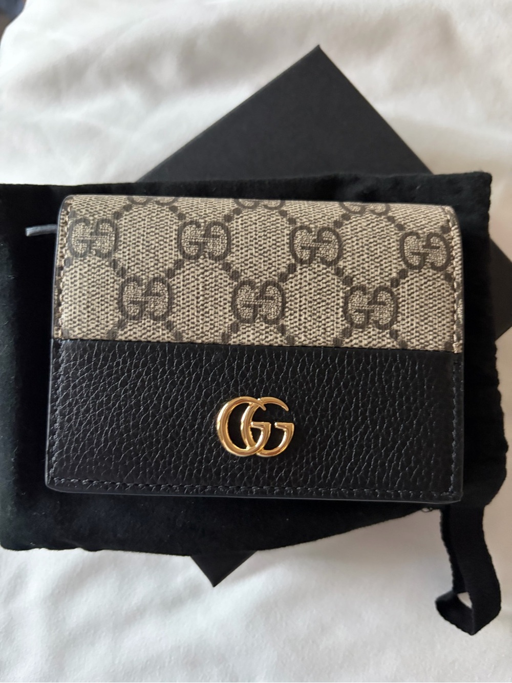Gucci bicolor small wallet
